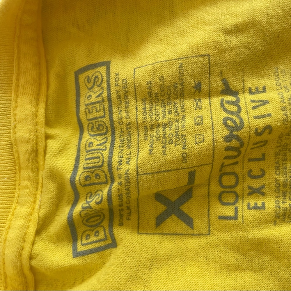 Bob's Burgers Yellow T-Shirt